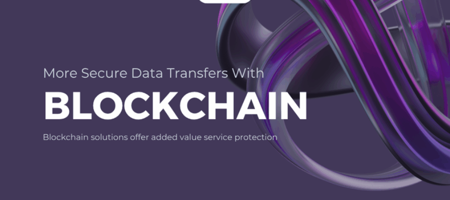 More Secure Data Transfers With Blockchain